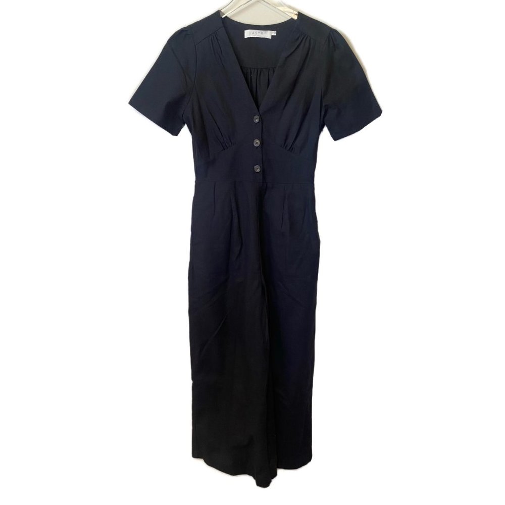 ASTR the Label Jumpsuit short sleeve black small
